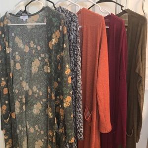 Lularoe Sarah Cardigans